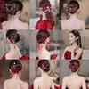 Vintage Ethnic Chinese Headdress for Bridal Toast Dress and Evening Styling
