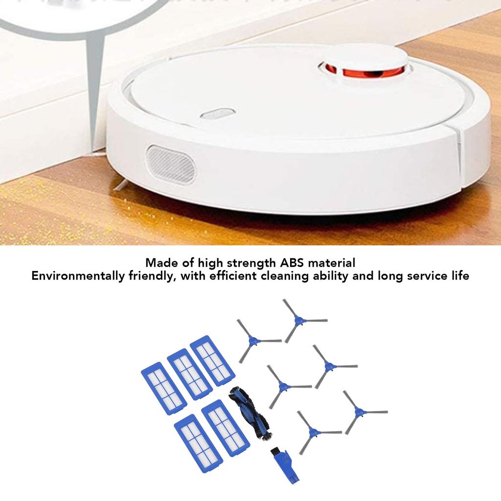 Replacement Parts for G10 G20 G30 11S Max Vacuum Cleaner Includes 5 Filters 6 Side Brushes 1 Roller Brush 1 Cleaning Brush