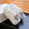 Autumn Little White Shoes Female Student Shoes New Campus Style Pure White Ultra-light Thick-soled Versatile Casual Board Shoes