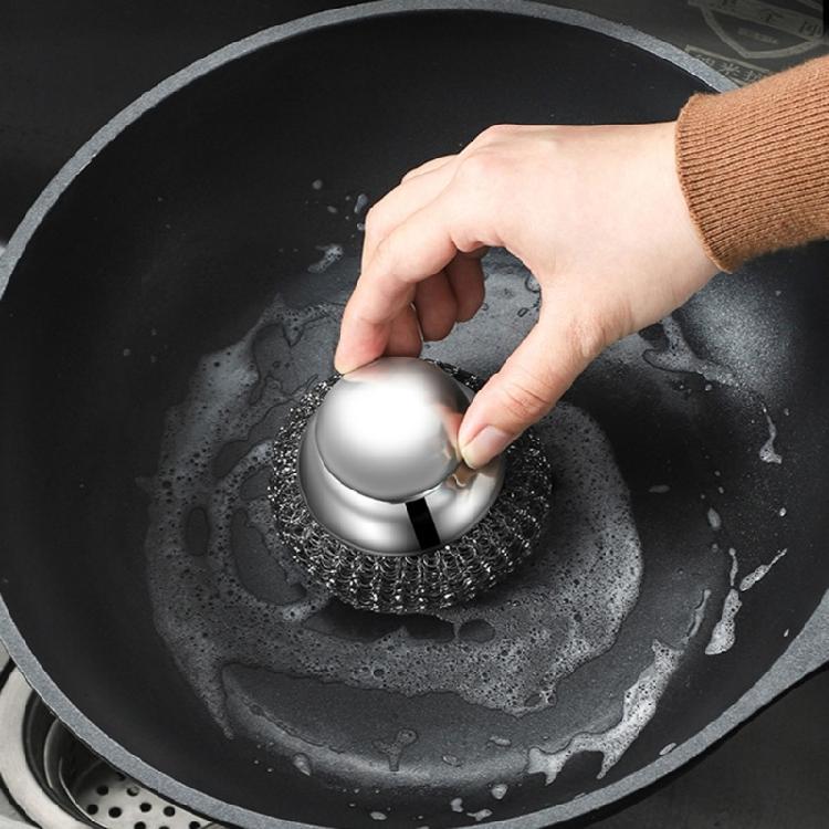 Multifunction Steel Wool Scrubber Set with 5pcs Wire Pad for Effortlessly Cleaning of Pots, Pans, and Kitchen Appliances