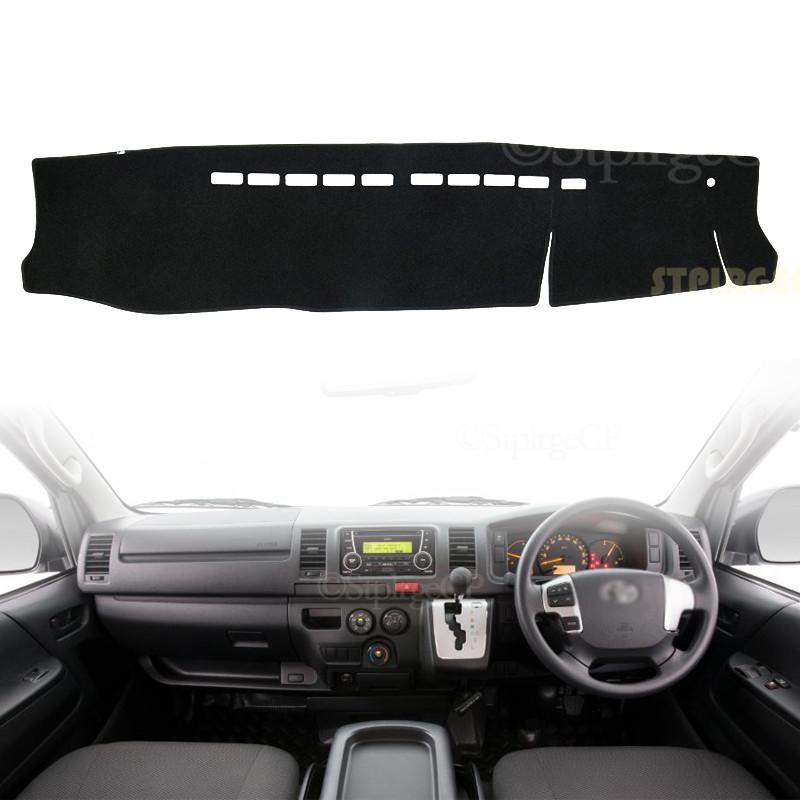 for Toyota HiAce Commuter RegiusAce Mazda Bongo 2004~2019 Anti-Slip Dashboard Cover ProtectivePad CarAccessories SunshadeCarpet