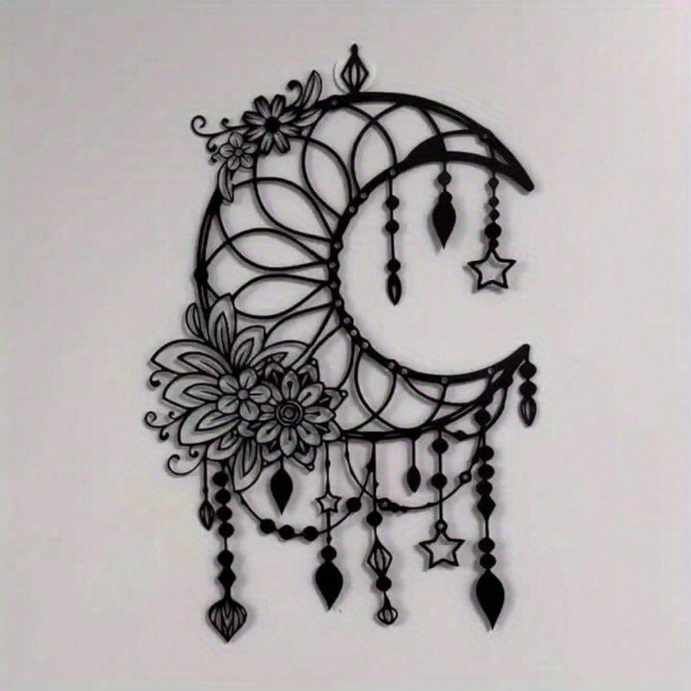 Metal Wall Art for Living Room Modern Home Decor Indoor Sculpture Replica