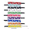4PCS Football Themed Headbands Elastic Workout Sweat Headbands For Men Women Fitness Running Soccer Festival Celebration