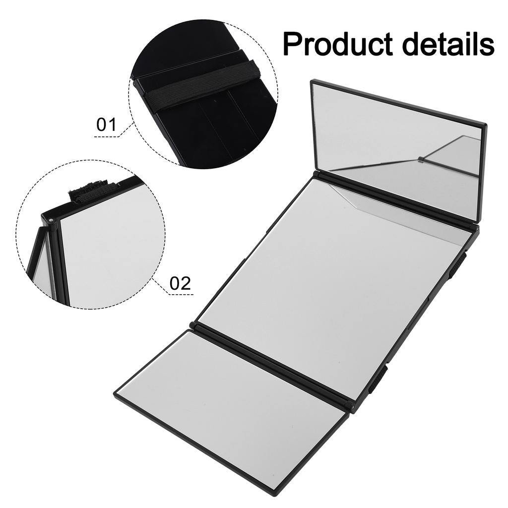 3-Way Folding Mirror 360-Degree Mirror Everyday Use
