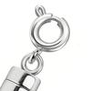20 Pcs Magnetic Jewelry Clasps And Necklace Extenders Set Magnetic Necklace Clasp And Closure Gold And Silver Chain Extenders for Necklaces Jewelry