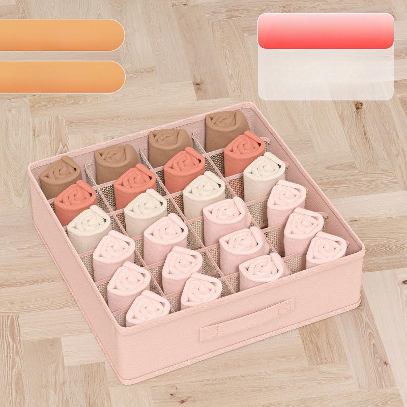 

Новый органайзер для нижнего белья. Ящик для хранения нижнего белья и носков. Ящик для хранения принадлежностей для хранения в студенческом общежитии. Ящик для хранения нижнего белья. 24-frame