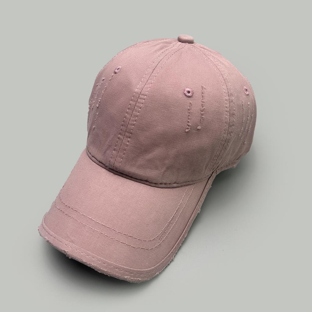 Spring And Summer Retro Hole Wind Solid Color Baseball Cap Men And Women Shading Personality Fashion Travel Cap