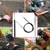 Replacement 53630 Tiller Cable For 5055 5055c 7055 7055C 6015B 6015V 6065 Rotary Tiller Durable Metal Construction