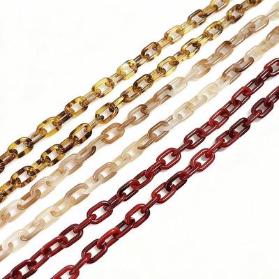 Retro Hip Hop Clear Acrylic Candy Color Chain for Eyeglasses/Pants