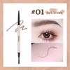 Precision Ultra-Fine Mist Eyebrow Pencil: Long-Lasting, Waterproof & Smudge-Proof with Triangular Tip & Natural Brow Powder