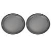 2Pcs Speaker Grill Cover 8 Inch Car RV Black Metal Iron Subwoofer Mesh Grill Cover