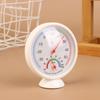 Mini Round Pointer Thermometer Hygrometer Bell Shaped Analog Hygrometer Humidity Watch -30-50 Celsius Degree For Garden