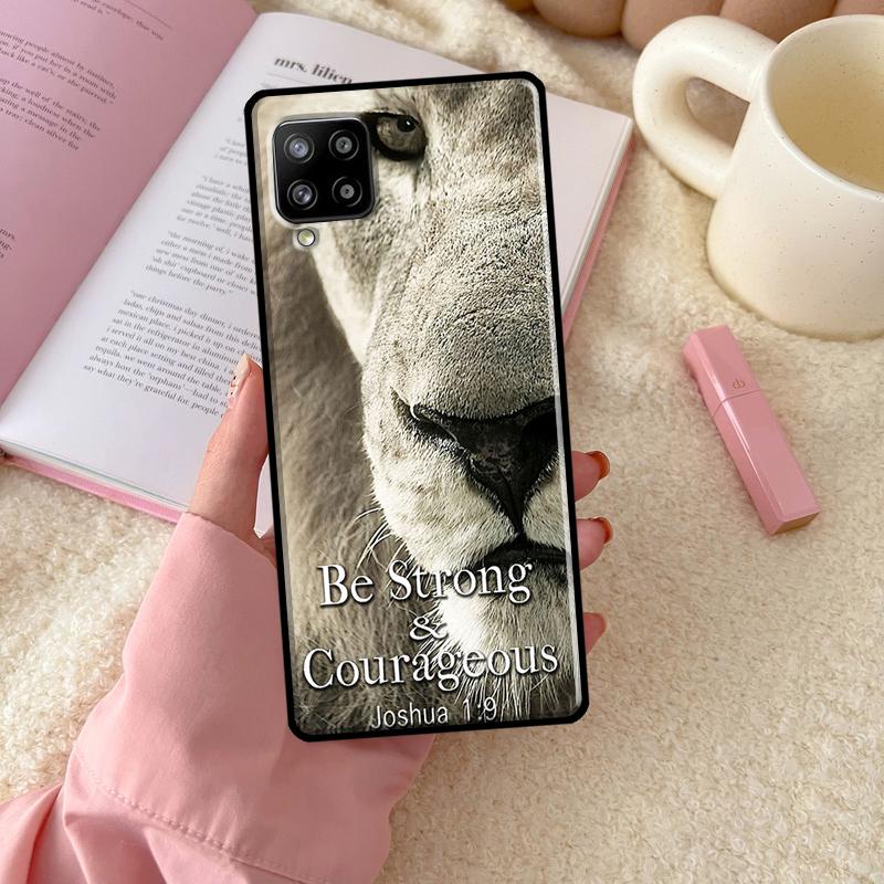 Christian Jesus Christ Bible Verse For Samsung Galaxy A06 A16 A26 A36 A56 A52 A53 A33 A13 A34 A54 A14 A15 A35 A55 A22 A32 Case
