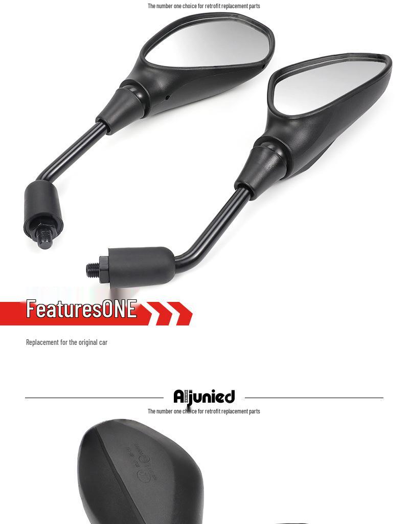 Motorcycle Rearview Mirror Reflector for Honda NC700, CB650R, CB500F