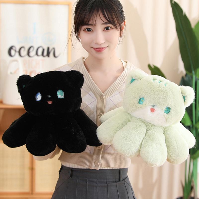 Cute Jellycat Cat Plush Toy Soft Stuffed Cushion Octopus Doll Home Decor Kid Gift