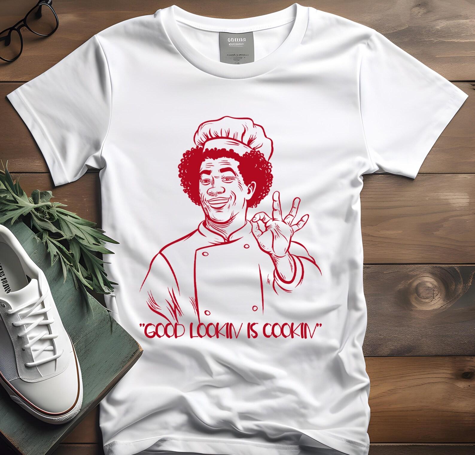 Afro Chef T-Shirt: Unisex Heavy Cotton Cook Tee S