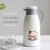 Large Capacity Cat Thermos with Glass Liner - Insulated Kettle for Home and Dorm Use