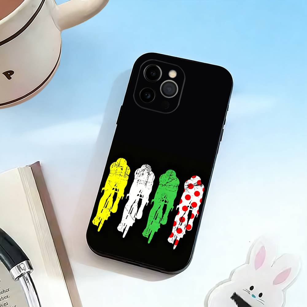T-Tour De France Phone Case Silicone Soft For IPhone 17 16 15 14 13 12 11 X XR Plus Pro Max Plus