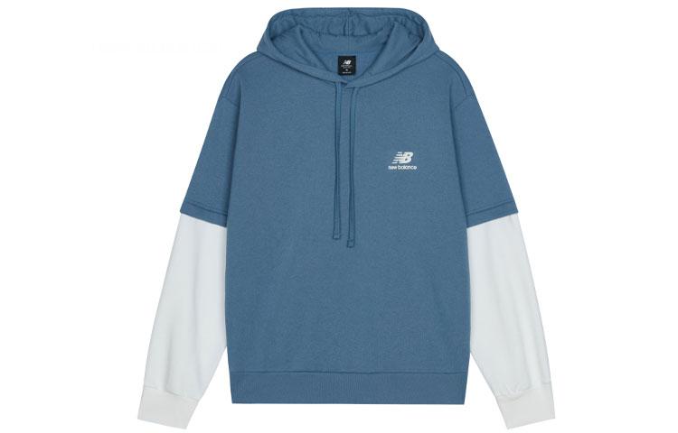 Толстовка New Balance Унисекс Синяя AMT13342-WAB S
