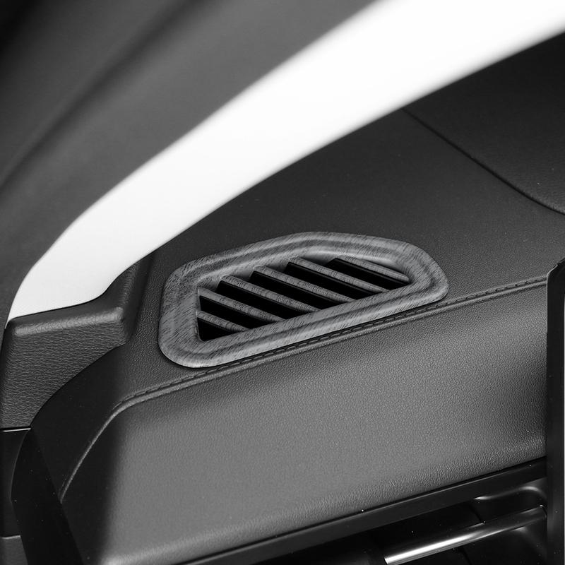 2PCS Car Front Upper Vent Tank Lid Dashboard Vent Trim Frame ABS Material for KIA K5 2025-2026 Left-Hand Drive