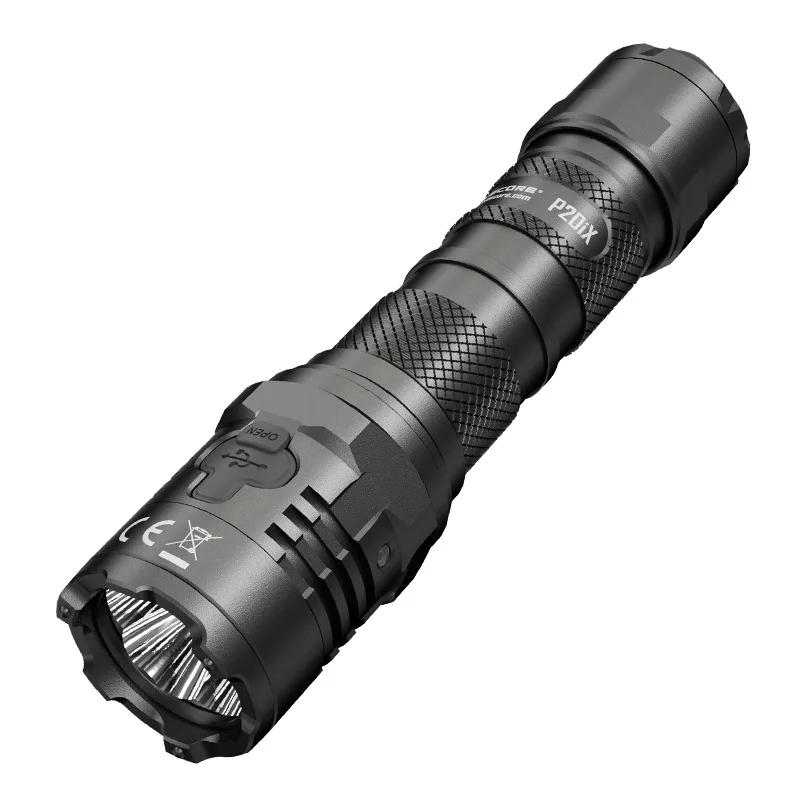 Nitecore P20iX USB-C Rechargeable Tactical Flashlight 4000Lumens with NL2150HPi 5000mAh Battery Self-defense Troch Light