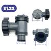 Efficient Pool Filter Switches Valves Replacement Above Ground Pool Filter Pump Switches Plunger Valves Parts Easy to Install
