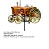 Skeleton Riding Motorcycle Wind Spinner Decoration Metal Kinetic Tractor Windmill Sculpture Outdoor Garden Yard Patio Lawn Decoration