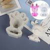 Christmas Reindeer Plaster Aroma Decor Car Air Vent Clip Silicone Mold for DIY Handmade Soap Ornament Holiday Gift Decoration