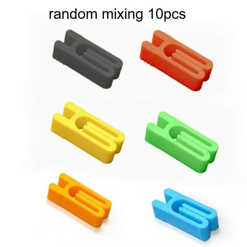 10pcs Snack Bag Seal Clips Lightweight Durable Plastic Food Packaging Clips for Kitchen UseFood bag packaging sealing clip 1780₽
