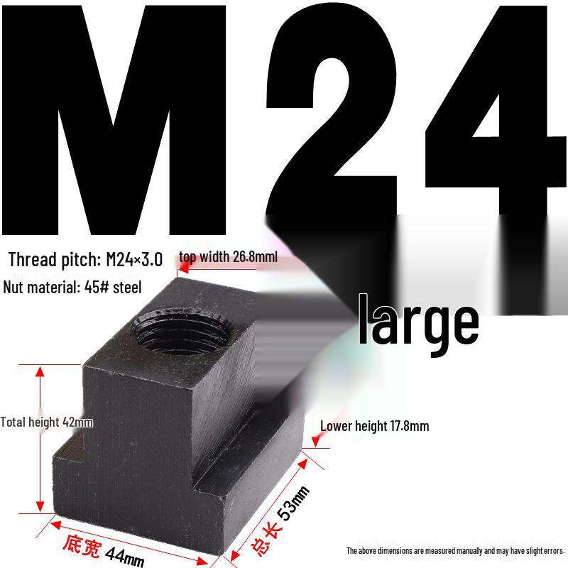 Kangfei 45# Steel T-Nut for M6-M20 Bolts