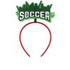 Plastic Soccer Fan Headband Charming Design Cheering Hair Band  Photo Props