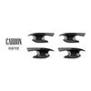4PCS Car Exterior Accessories Outer Door Bowl Cover Trim ABS Plastic For SSANGYONG TORRES/TORRES-EVX/ACTYON -2026 LHD/RHD
