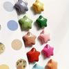 10pcs Star Shaped Refrigerator Magnets - Plastic Material, Mini Cute Fridge Magnets for Home Decor, Whiteboard