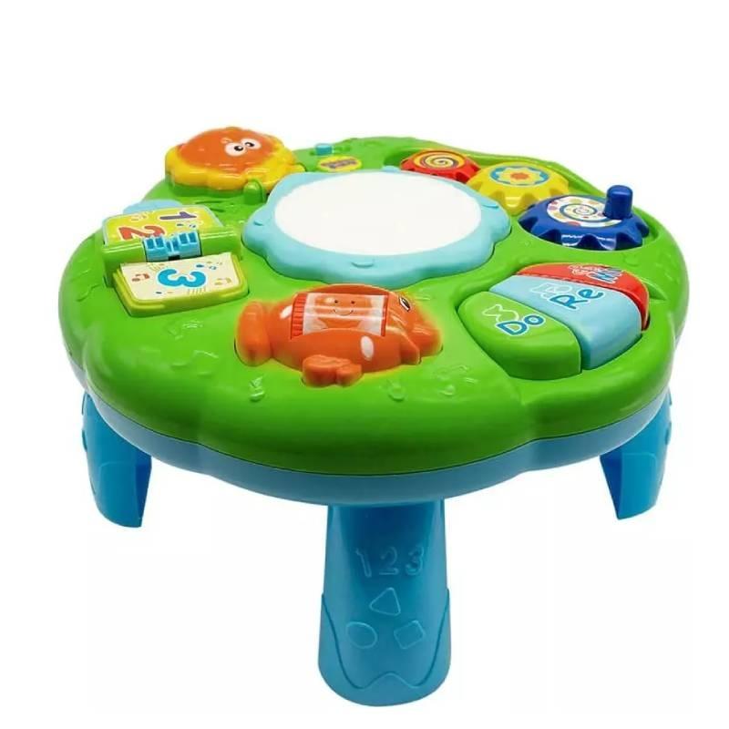 Colorful Ocean Animal Learning Table For Toddlers With Music And Lights For Fun Playtime