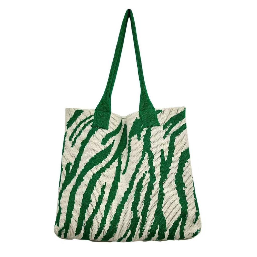 Large capacity tote bag woven bag summer shoulder bag women's hand-woven bag new holiday beach bag