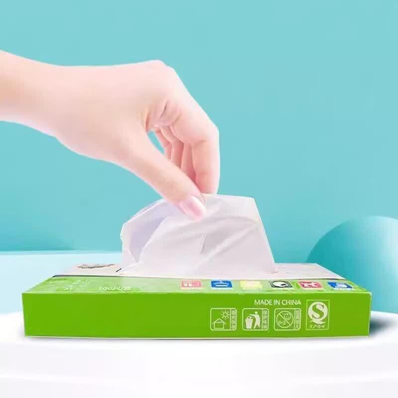 ZISIZ Disposable Food-Grade Plastic Gloves