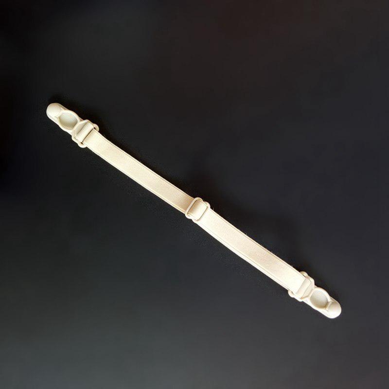 Shoulder Strap Belt Bra With Back Hasp non-slip Black/White/Beige Anti-slip Anti-slip Shoulder Straps