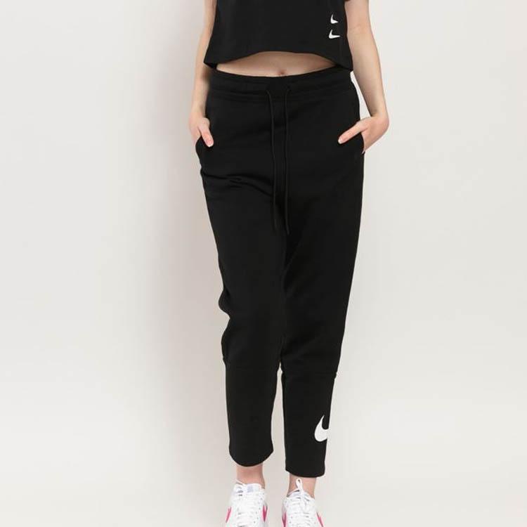 Nike Running Training Sports Casual Tapered Pants Women Bottoms Black DB3865-010