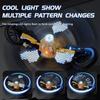 Dual-Sided Rotating Butterfly Stunt Robot Car with Transforming Spray and 2.4G Drift Remote Control