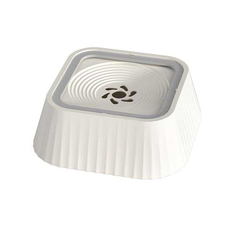 1 Piece of Spill-Proof Water Bowl for Pets - Designed for Cats and Dogs with Non-Slip Base and Floating Feature