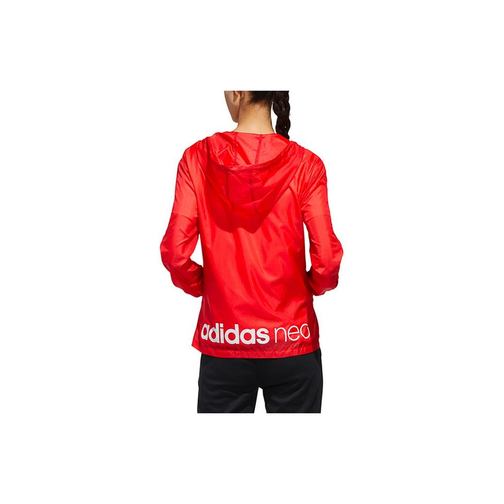 Adidas Neo Sports Jacket Women Outerwear Red EJ7091