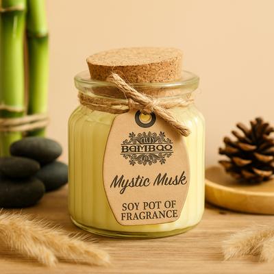 Soy Wax Scented Candles Mystic Musk 2 Pack