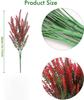 12pcs Artificial Lavender Flower Bouquets - Realistic Plastic Flowers for Home, Garden, Wedding, Holiday, Party Decor
