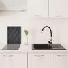 GLASS PROTECTIVE PLATE FOR INDUCTION 40x52 BLACK