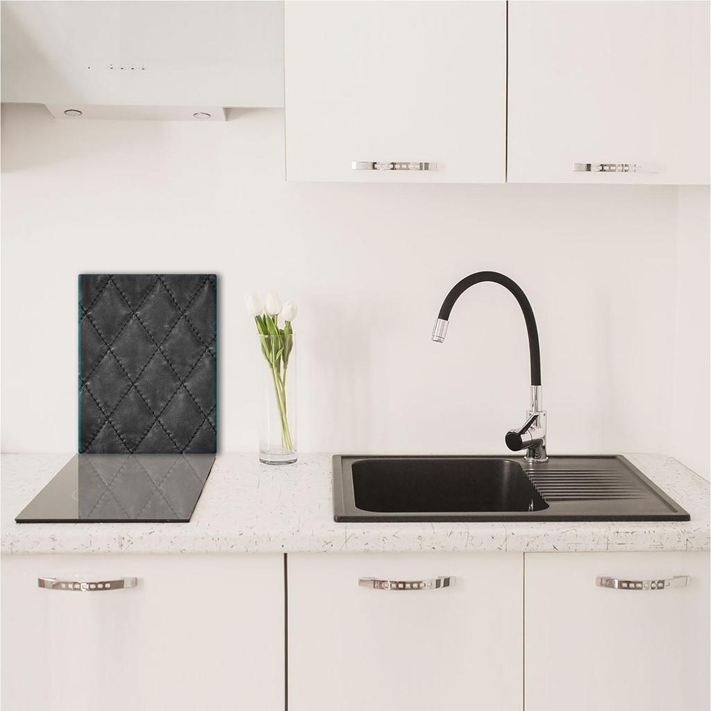 GLASS PROTECTIVE PLATE FOR INDUCTION 40x52 BLACK