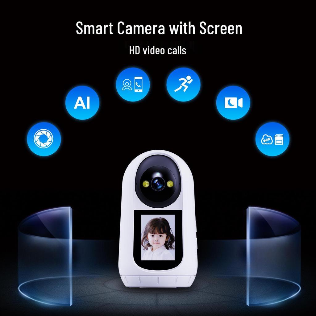 Two-Way Video Intercom Camera for Child & Elderly Monitoring