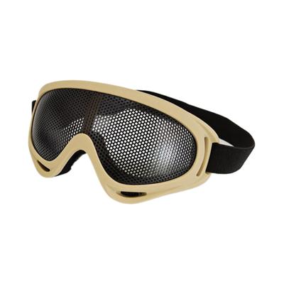1 Pezzo Protezione Occhi Esterna Confortevole Sicurezza Airsoft Occhiali Tattici Protezione Occhi Rete Metallica Occhiali a Maschera