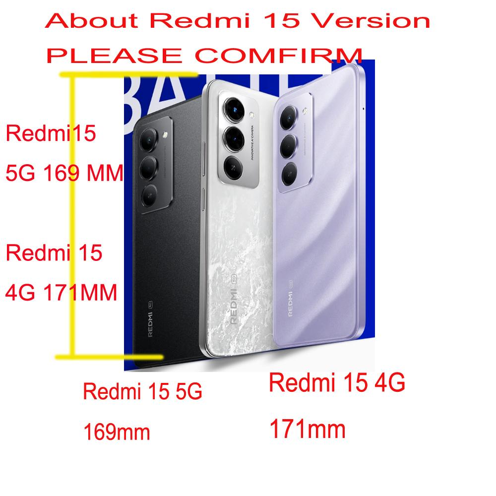 Redmi 15 4G 171mm & 5G 169mm Luxusní kožené pouzdro Retro peněženka Kniha Vyklápěcí Magnet Plné krytí Pro Xiaomi Redmi 15 4G/5G Tašky na telefon