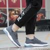 Shoes Summer New Mesh Breathable Men's Shoes Men's Thin Lightweight Fly-woven Shoes Soft Sole One-pedal Casual Shoes