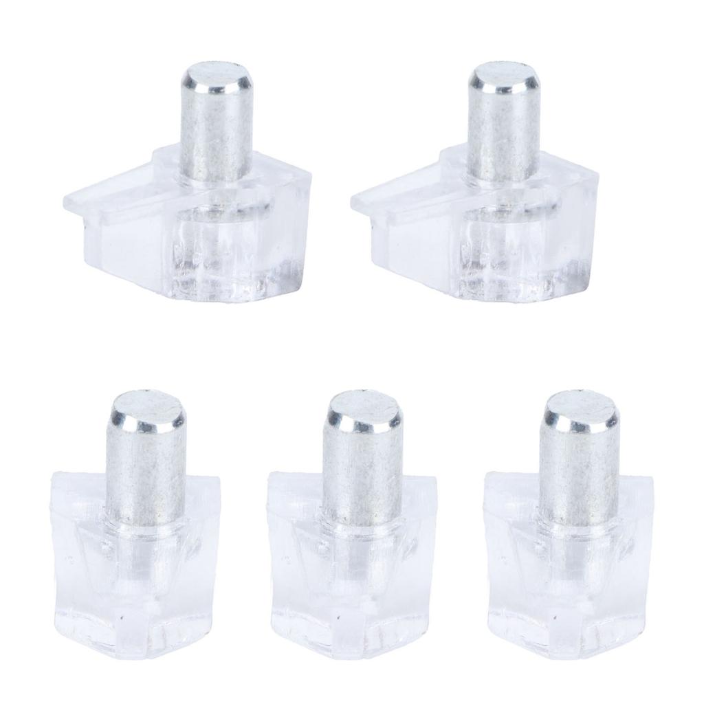 50PCS Clear Shelf Support Pegs Shelf Holder Pins Bracket Cabinet Clips Holder Furniture Hardware